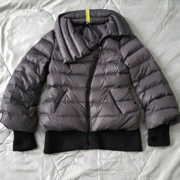 Soia & Kyo Bomber Puffer Jacket - Picture 2 of 13